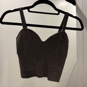 Wilfred Bustier Sweater Tank